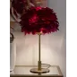 LAMPA STOŁOWA BALL FEATHER BORDEAUX 30X50 cm